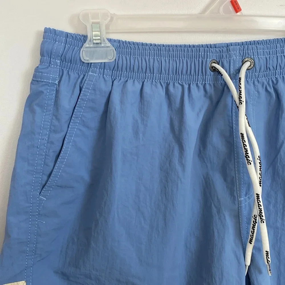 Maamgic 4.5 INCH SOLID NYLON SWIM TRUNKS SLIM FIT size medium